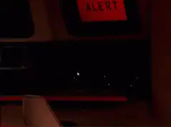Control panel explodes with sparks