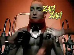 Eminem getting defibrillated