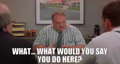 What would you say you do here?