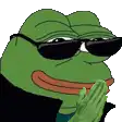 Pepe the Frog rubbing hands