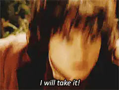 Frodo says I will take it
