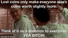 Breaking Bad Lost Coins Donation