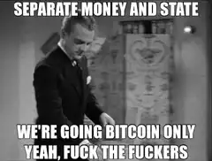 Separate Money and State Bitcoin Only