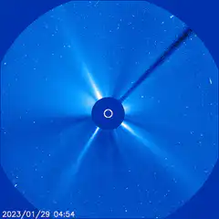 Comet C/2022 E3 (ZTF) near the Sun