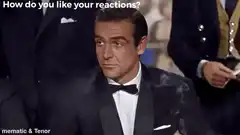 Sean Connery laser eyes reaction