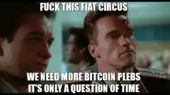 Total Recall Arnold Schwarzenegger Bitcoin Plebs