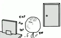 Derpina interrupts fapping