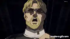 Jean Kirschtein screaming in elevator