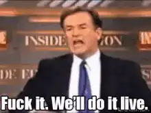 Bob Costas Fuck it we'll do it live
