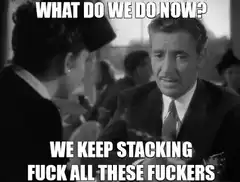 What Do We Do Now We Keep Stacking