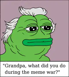 Grandpa Pepe meme war