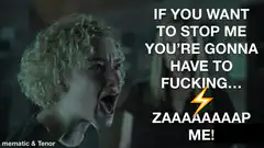 Nostradamus screaming ZAAP