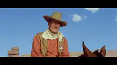 John Wayne Waving Cowboy