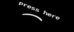 press here arrow animation
