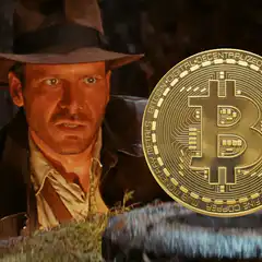 Indiana Jones shocked by Bitcoin