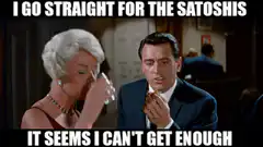I go straight for the satoshis