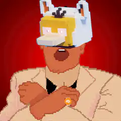 Pixel Art Guy Wearing Duck Hat