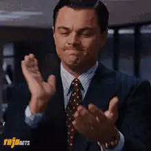 Leonardo DiCaprio slow clap