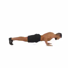 Man doing pushups