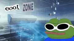 Cool Zone Pepe Frog