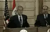 George W Bush shoe throwing incident