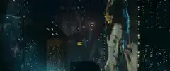 Blade Runner 2049 flying car chase