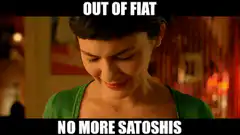Oona Chaplin Out of Fiat No More Satoshis