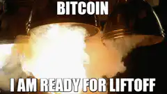 Bitcoin ready for liftoff rocket launch