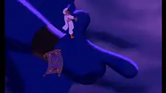 Jafar transforms into a giant snake
