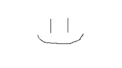 Simple line drawing face animation