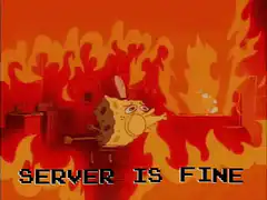 SpongeBob Server Is Fine