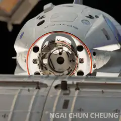 SpaceX Dragon hatch opens to Texas landscape