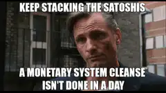 Keep Stacking the Satoshis Meme