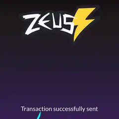 Zeus lightning bolt animation
