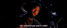 Don Cheadle Hey everyone's gay once in a while