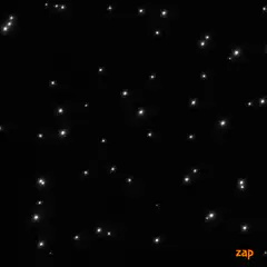 blue lightning zap stars