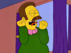 Mr. Burns laughing