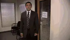 Michael Scott Meeting In Progress