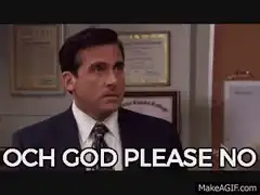 Michael Scott Och God Please No