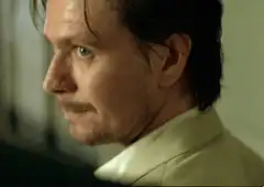 Hannibal Lecter turns and smiles