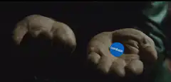 Hands choosing between Coinbase and Ripple