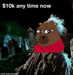 Chad Bear in Graveyard