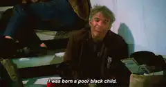 Stephen Fry as Oscar Wilde poor black child