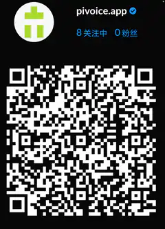pivoice.app QR code profile