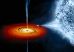 Black hole accreting from a star