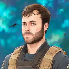 Nostr build man with birds