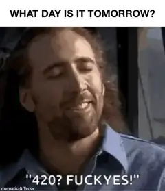 Nicolas Cage 420 Fuckyes