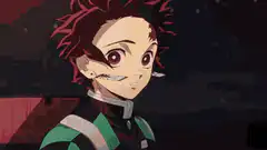 Tanjiro smiles and nods