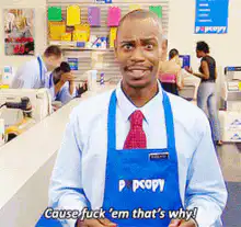 Popeye the Store Clerk