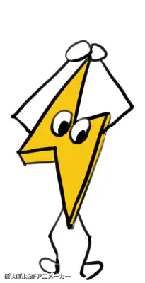 yellow lightning bolt character